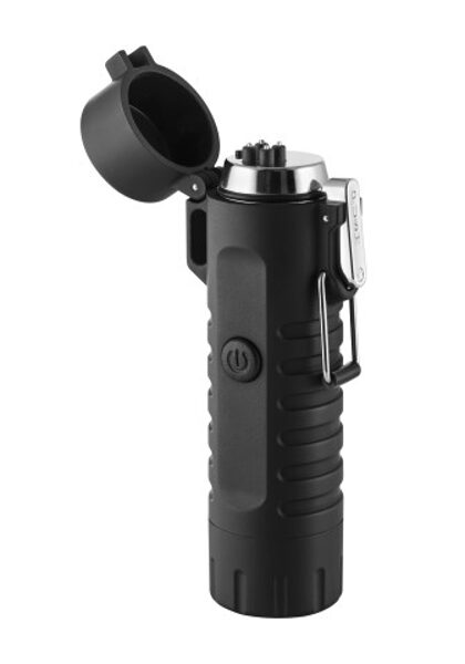 Praktisks un funkcionāls kabatas  lukturītis ar plazmas uguni.!!!