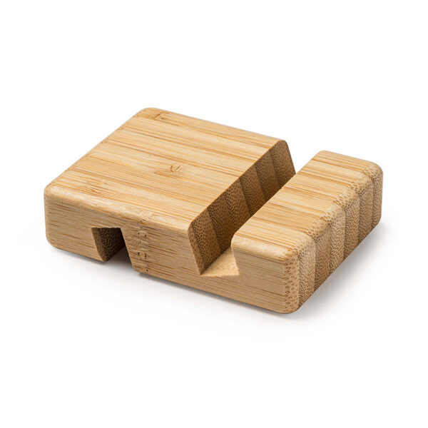 Atbalsts mobilajām ierīcēm, planšetdatoriem vai viedtālruņiem, kas izgatavoti no dabīgā bambusa