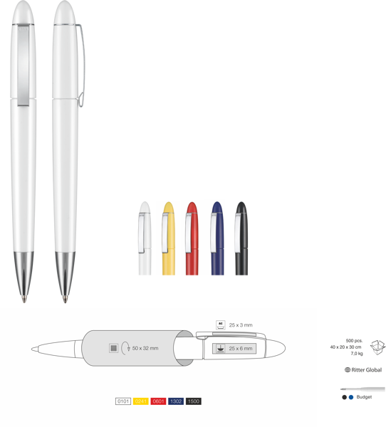 Plastmasas pildspalva HAVANNA