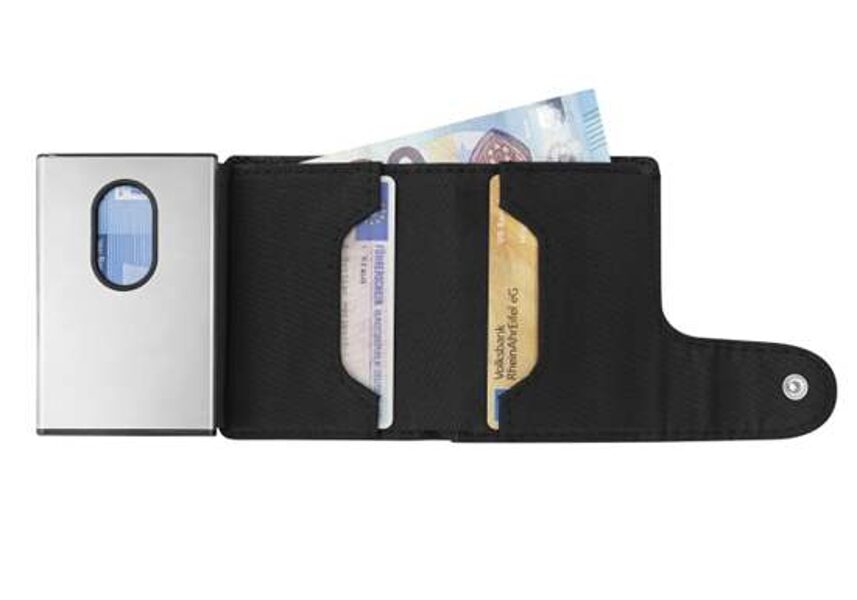 Elegants daudzfunkcionāls naudas maks