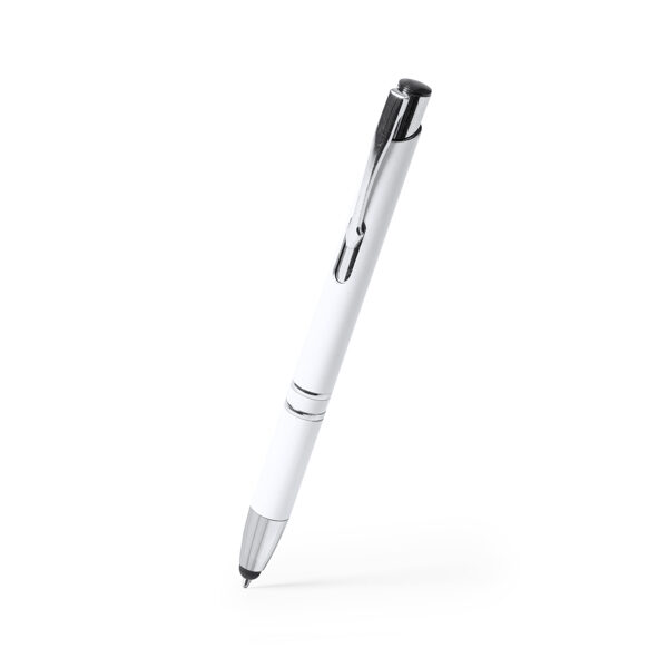 Lodīšu pildspalva ar antibakteriālu ABS korpusu un skārienjūtīgu galu