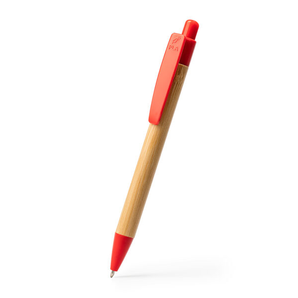 Lodīšu pildspalva ar bambusa un PLA korpusu