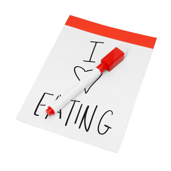 Magnētiska tāfele ar biezu marķieri, dažādās krāsās