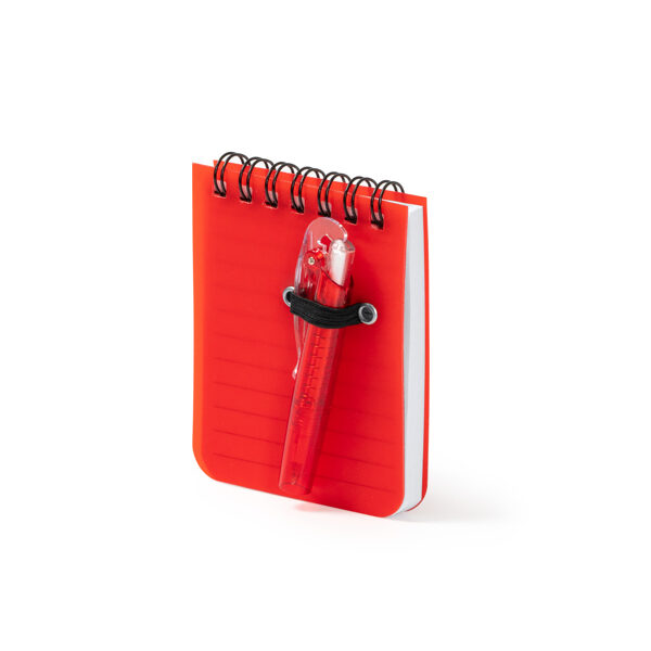 Mini bloknots ar spirāli un cietiem PP vākiem