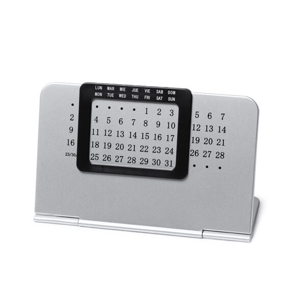 Mūžīgais galda kalendārs, izgatavots no PP, ar pietiekami daudz vietas apdrukai