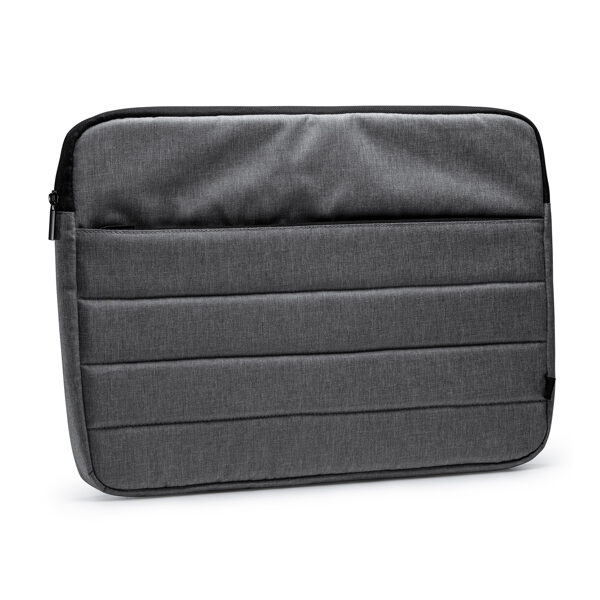 Polsterēts futrālis 15'' portatīvajiem datoriem no RPET 300D poliestera