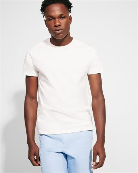 Unisekss T-krekls ar īsām piedurknēm no organiskās kokvilnas