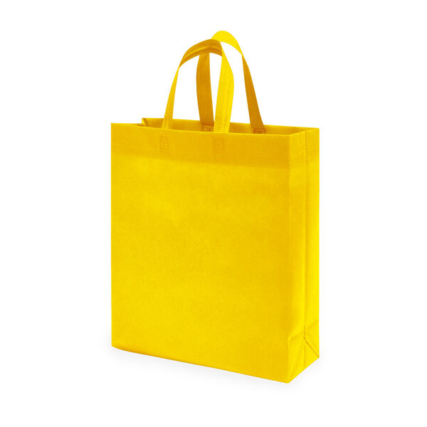 Termiski apstrādāts 100 g/m² neausta materiāla maisiņš ar īsiem rokturiem